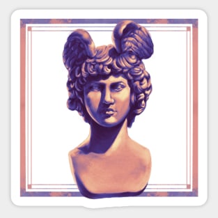 Antinous as God Hermes Sticker